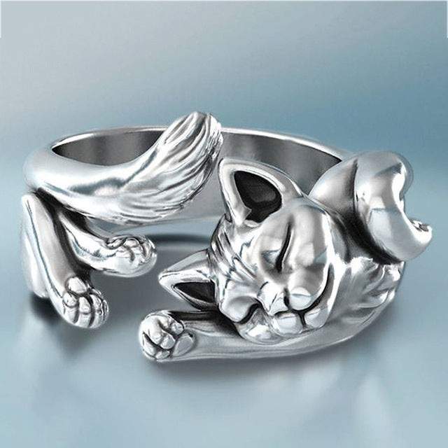 Vintage Silverkatt Ring