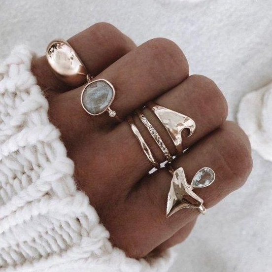 Vintage silverringar